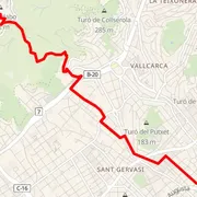 Mapa del recorrido