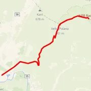 Mapa del recorrido
