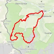 Mapa del recorrido