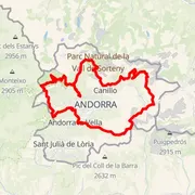 Mapa del recorrido