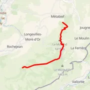Mapa del recorrido