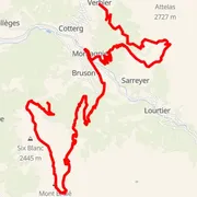 Mapa del recorrido
