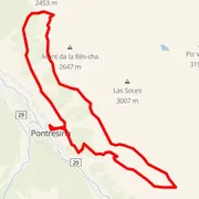 Mapa del recorrido
