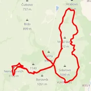 Mapa del recorrido