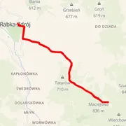 Mapa del recorrido
