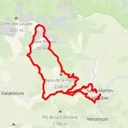 Mapa del recorrido
