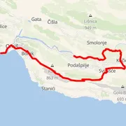 Mapa del recorrido