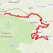 Mapa del recorrido