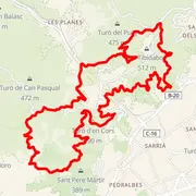 Mapa del recorrido