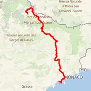 Mapa del recorrido