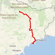 Mapa del recorrido