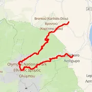 Mapa del recorrido