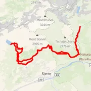 Mapa del recorrido
