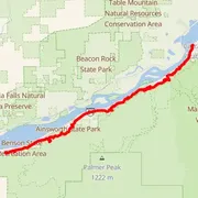 Mapa del recorrido