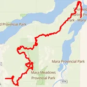Mapa del recorrido