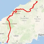 Mapa del recorrido