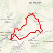 Mapa del recorrido