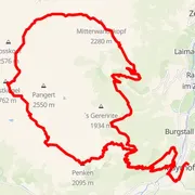 Mapa del recorrido