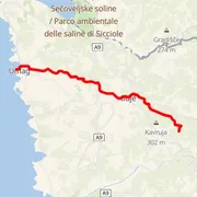 Mapa del recorrido