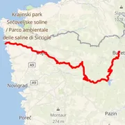 Mapa del recorrido