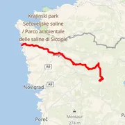 Mapa del recorrido
