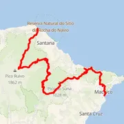 Mapa del recorrido