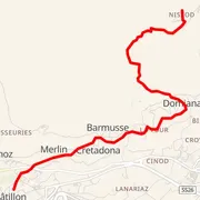 Mapa del recorrido