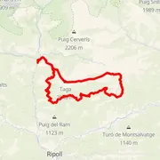 Mapa del recorrido