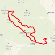Mapa del recorrido
