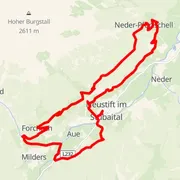 Mapa del recorrido