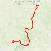 Mapa del recorrido