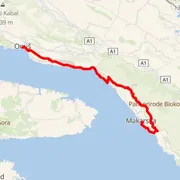Mapa del recorrido