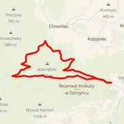 Mapa del recorrido