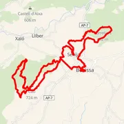 Mapa del recorrido