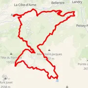 Mapa del recorrido