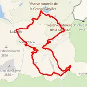 Mapa del recorrido