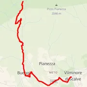 Mapa del recorrido