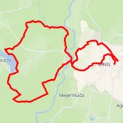 Mapa del recorrido