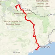 Mapa del recorrido