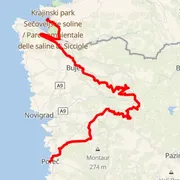 Mapa del recorrido