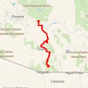 Mapa del recorrido
