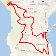 Mapa del recorrido