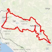 Mapa del recorrido