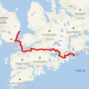 Mapa del recorrido