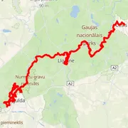 Mapa del recorrido