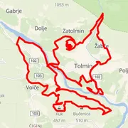 Mapa del recorrido