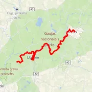 Mapa del recorrido