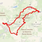 Mapa del recorrido