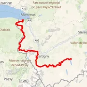 Mapa del recorrido