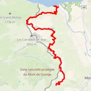 Mapa del recorrido